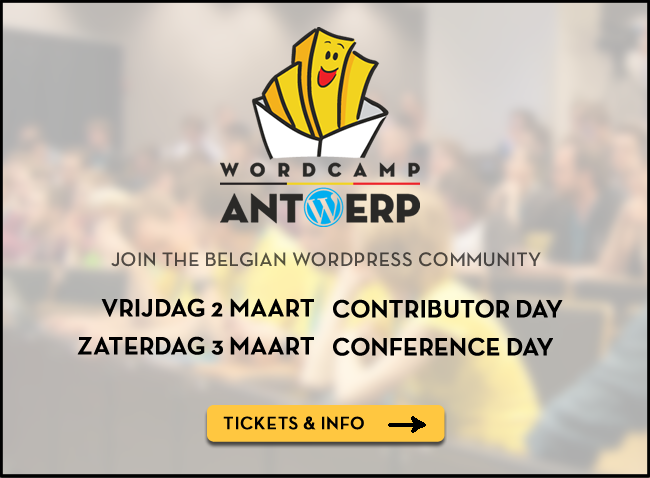 WordCamp Antwerp 2018